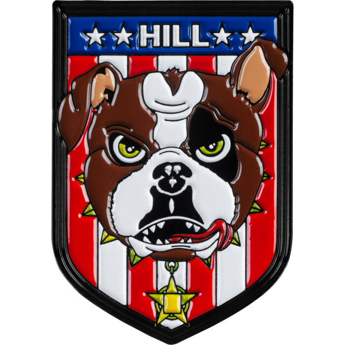Powell Peralta Lapel Pin Frankie Hill Bulldog