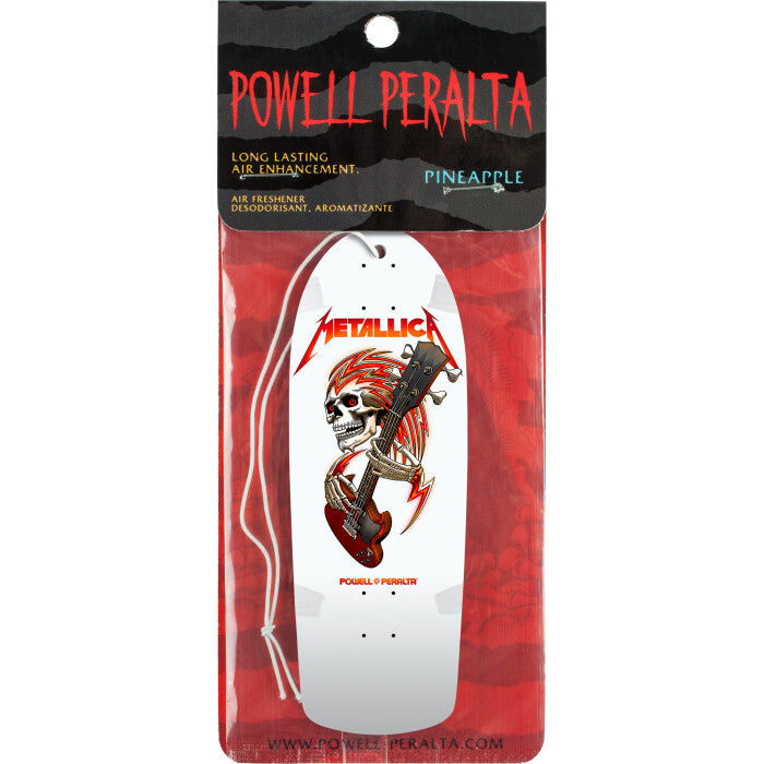 Powell Peralta Metallic Air Freshener White