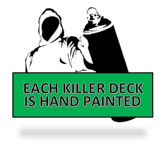 Killer Kill Monkey Hand Painted Deck