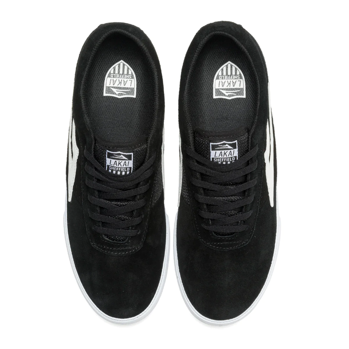 Lakai Shoes Sheffield Black White
