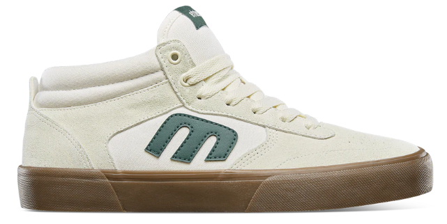 ETNIES SHOES WINDROW VULC MID WHITE GREEN GUM